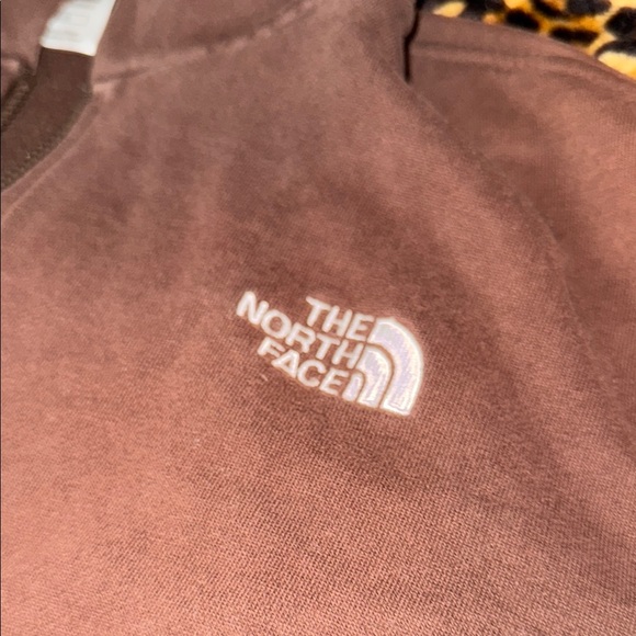 Brown North Face Zip Up Hoodie - Picture 2 of 4
